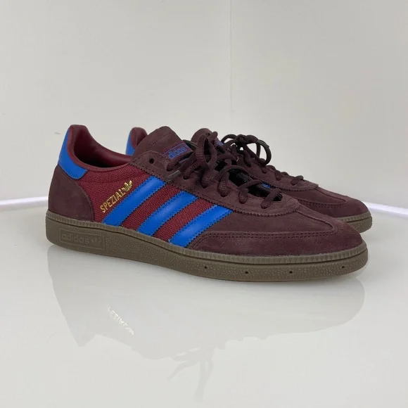 Adidas Handball Spezial Night Red Blue Shadow Red Shoes IF9530 Men's Size 9.5 - Picture 1 of 7
